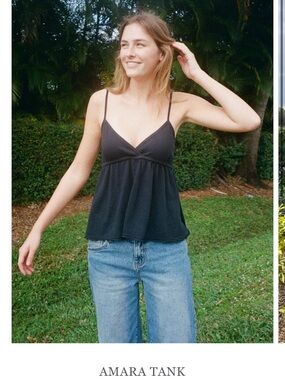 Brandy Melville Amara Tank White